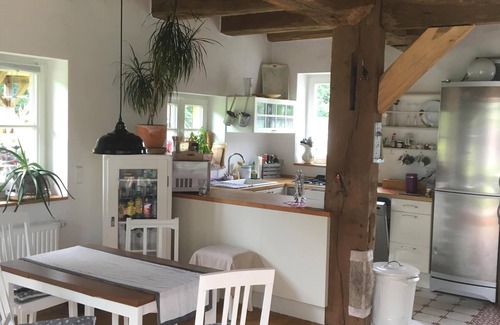 Warendorf House | Vacations in Münsterland - relaxation by the lake with private barrel sauna