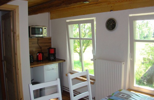 Polchow Apartment | View of the "Großer Jasmunder Bodden" - secluded location - house of character