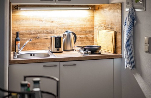 Antonsviertel Apartment | View over the city | Studio at the congress hall