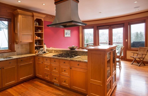 Blueberry Hill House | Views and privacy from this gorgeous custom home.