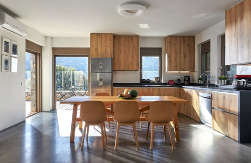 Vrachasi Villa | Villa Adagio | 5 Bedroom Villa with Eco Friendly Heated Pool