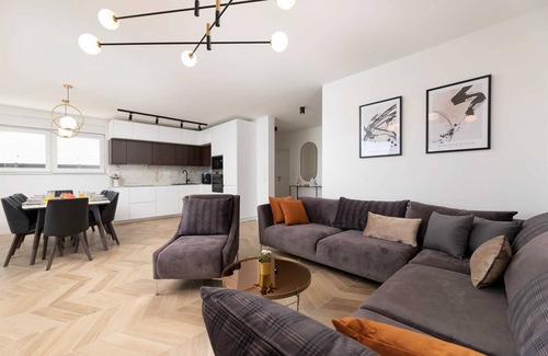 Klimno Villa | Villa Aria with heated pool & Seaview