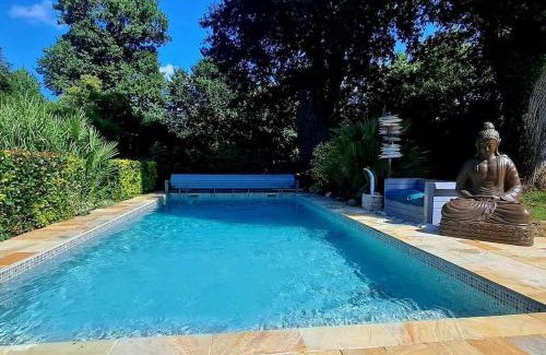 Saint-Magne Villa | Villa Chênaie des Lagunes Piscine & Spa privé
