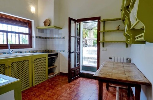 Montecorto Villa | Villa 'El Cortijo' with Mountain View, Private Pool, Terrace, A/C & Wi-Fi