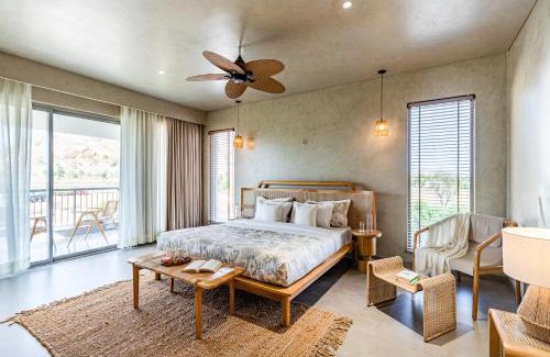 Amer Villa | Villa Fiorita Stunning Mediterranean-Style 3 BHK Villa With Outdoor Pool, Bar & Hill Views