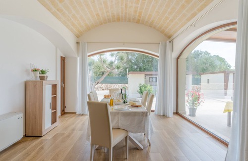 San Michele Salentino Villa | Villa 'Gelso Bianco Con Piscina' with Private Pool, Wi-Fi and Air Conditioning