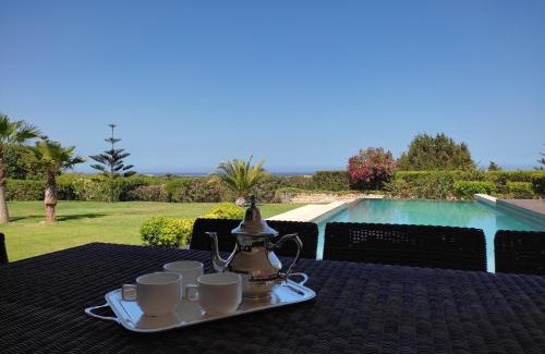 Essaouira Villa | Villa Golf de Mogador - Piscine - Vue mer 180º
