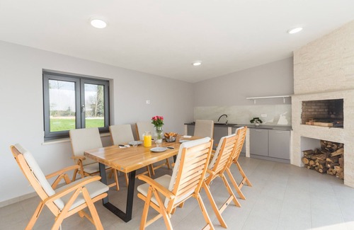 Mofardini Villa | Villa Harmony for 8 people in Central Istria with 50 m2 private pool and sea view