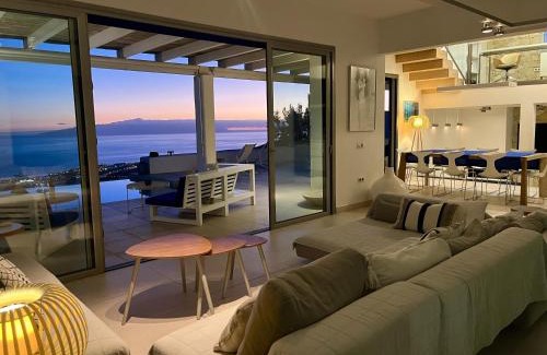 Costa Adeje Villa | Villa Itaca Vista mar y piscina climatizada