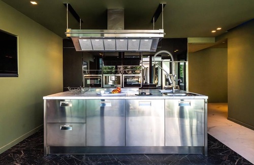 Mougins Villa | Villa L'Oasis outdoor pool indoor sauna cinema