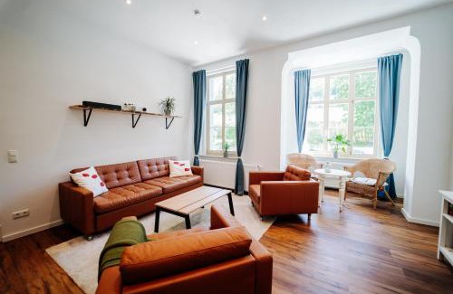 Dornburg-Camburg Apartment | Villa Levin: 120m², bis 8 Pers, free Wifi & parken