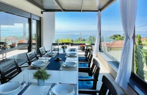 Lovran Villa | Villa Loqua, Seaview & Private Pool