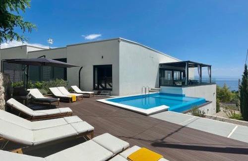 Lovran Villa | Villa Loqua, Seaview & Private Pool