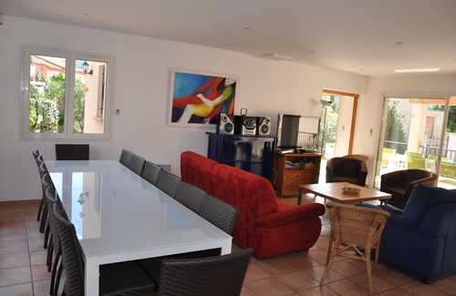 Plage d'Argeles Villa | VILLA LUMINEUSE 14 pers-300m BEACH-MARINA-PISCINE-JACUZZI 6 bedrooms 5 bathrooms large kitchen