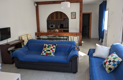 El Palmar Villa | Villa Malyma Zahora - Beach Front Sea View