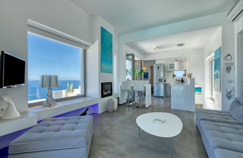 Kea Villa | Villa Meli, Luxury Contemporary New Villa, Private Pool, Astonishing Sea Views