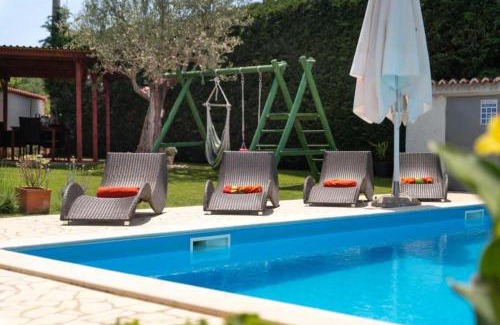 Dracevac Villa | Villa Mia & Iva for 6 plus 2 people near Poreč with private pool & kids playground - pet friendly