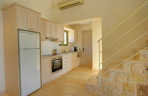Karavados Villa | Villa 'Petalida Ideales Resort' with Sea View, Wi-Fi and Air Conditioning