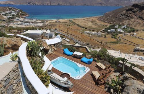 Panormos Villa | Villa Princess 5 4Bed with Small Tub Panormos Beach