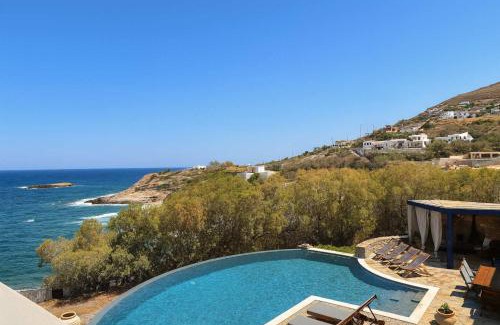 Ormos Agiou Ioannou Villa | Villa Scorpio - Infinity Pool Endless Blue Escape