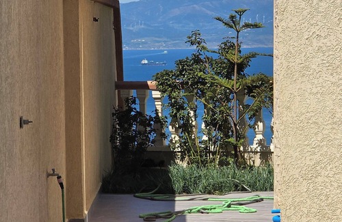 Bni Makada Villa | Villa Tangier vispless pool with panoramic sea view