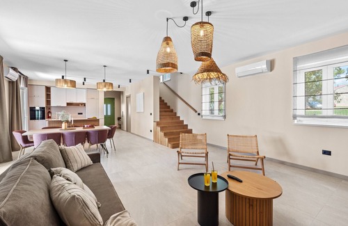 Beram Villa | Villa Vita Pazin in Central Istria for up to 8 people with private pool, playground & beautiful garden