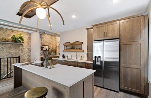 Fifth Ward Condo | Vintage Pad w/Garage in Historic Walker's Point