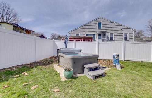Old Orchard Beach House | Walk to OOB Pier Family-Friendly Home with Hot Tub!