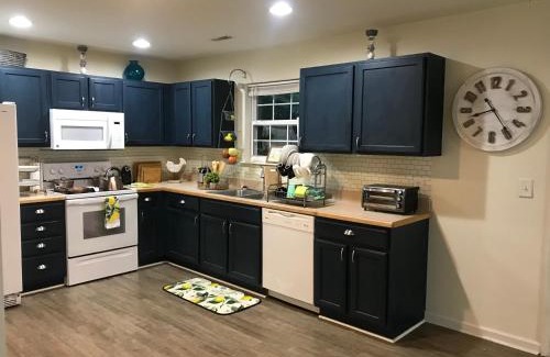 Tolchester Beach House | Walk to the Beach with Deck, Fireplace, BBQ Grill, Boat Ramp & Office