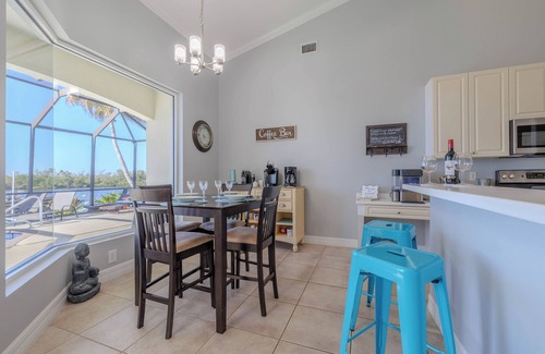 Pelican House | Waterfront, 4 Bed, 2 Bath, sleep 8, Gulf access, pool, spa, southern exposure