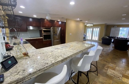 Garden Isles House | Waterfront, heated Pool enclosed, our home is completely renovated, very private