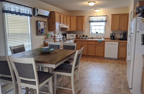 Surf City House | Waterfront home-Gorgeous Sunset and marsh views! Large Groups Bargain! Pets OK!