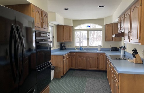 Grand Marais House | Waterfront house with private dock and beach in Grand Marais, MI