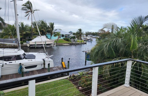 Palm City House | Waterfront Luxury Home with Private Dock for 50-foot boat
