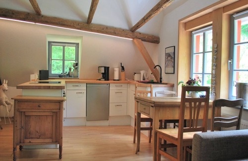 Heringen Apartment | Watermill Stay with Garden