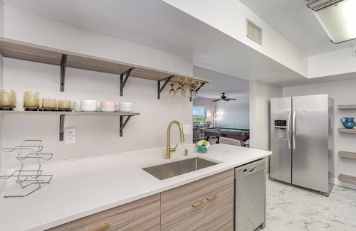 South Patrick Shores Condo | Welcoming ocean front 2-bedroom condo in Satellite Beach.