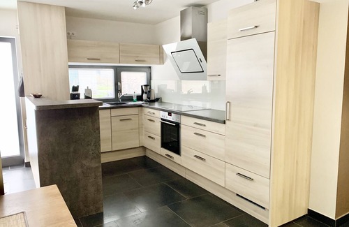 Dranske Apartment | Wellness apartment with sea view, sauna, fireplace - quiet, close to the beach, family-friendly