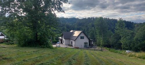 Wola Matiaszowa Villa | WILLA NA WYŁĄCZNOŚĆ 12 os BIESZCZADY z Salą Imprezową, Jacuzzi, Sauną, Balią Zewnętrzną oraz 2 baseny z podgrzewaną wodą - Rezydencja Matiaszówka