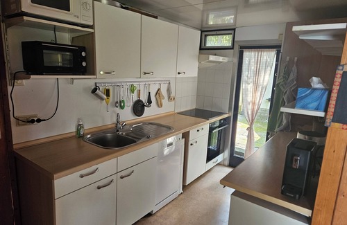 Schwielochsee House | Wonderful view of the bathing lake from the terrace of the bungalow