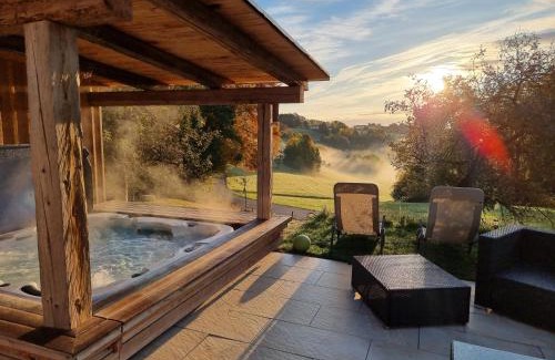 Sankt Margarethen an der Raab Apartment | Wohlfühloase am Trausdorfberg mit Sauna, Whirlpool und Panorama