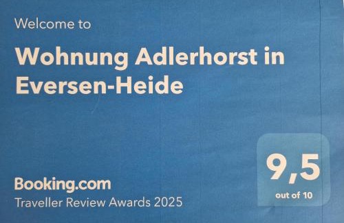 Eversen-Heide Apartment | Wohnung Adlerhorst in Eversen-Heide