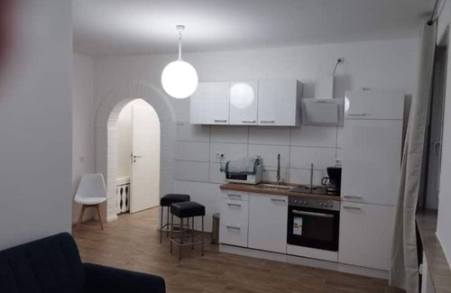 Lubbecke Apartment | Wohnung Monteure 4 Personen, Zentral, Ruhig, Küche