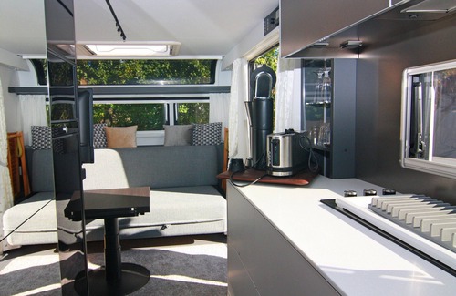 Luetow House | Wohnwagen auf Gnitz am Achterwasser