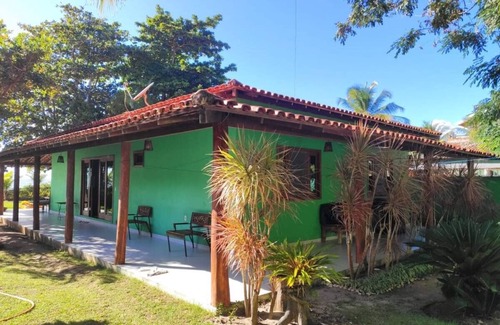 Cumuruxatiba House | Wonderful face on the sand in Cumuruxatiba, Rio do Peixe Pequeno.