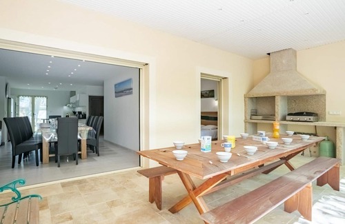 Saint-Paul-en-Born House | Wonderful private villa for 10 guests with WIFI, A/C, TV, terrace and pets allowed