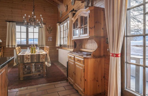 Chamoson House | Wonderful private villa for 6 guests with WIFI, TV and terrace