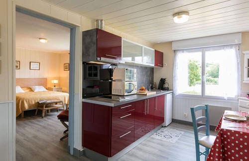 Plouenan House | Wonderful private villa for 2 people with TV and patio