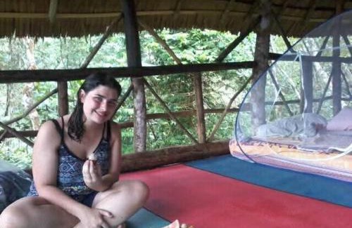 Bukit Lawang House | WOOD CABIN LODGE IN THE FOREST book here treking with us