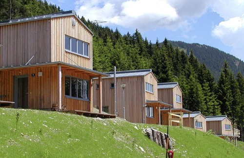 Praebichl Ski Chalet | Wood chalet in Styria with terrace