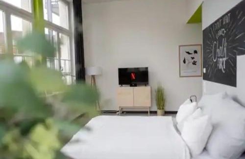 Zentrum-Suedost Apartment | Zentral Parkplatz Küche Fitnessraum